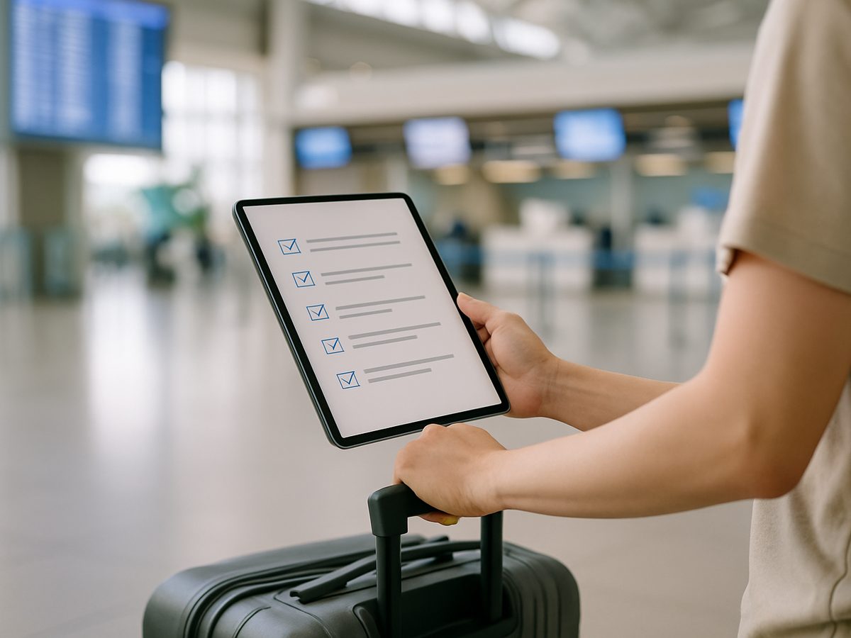 여름 성수기 인천공항, 업무하듯 준비했더니 달라진 것들 관련 체크리스트·평가표 장면을 담은 사진